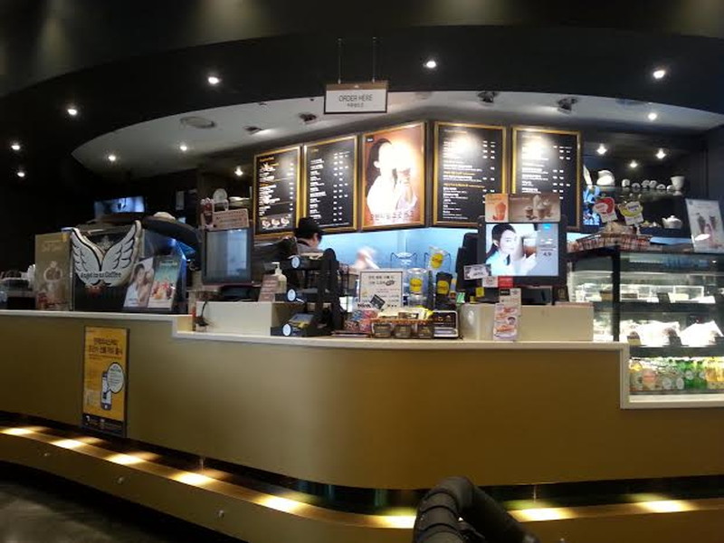 韓国カフェエンジェリノスコーヒーアメリチーノ 韓国カフェエンジェリノスコーヒーアメリチーノ